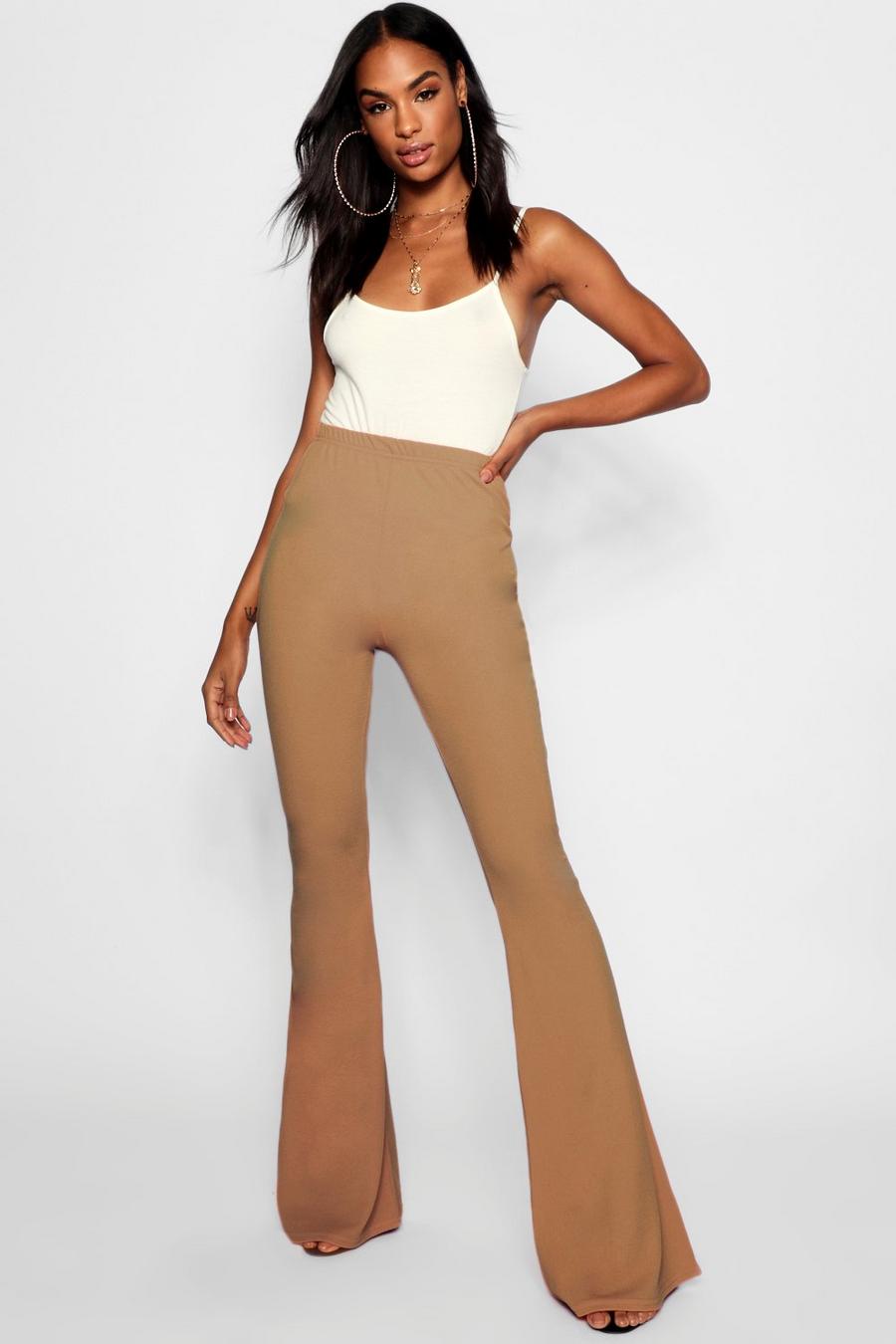 Pantaloni a zampa Tall Basic Skinny Fit in Stretch, Cammello image number 1