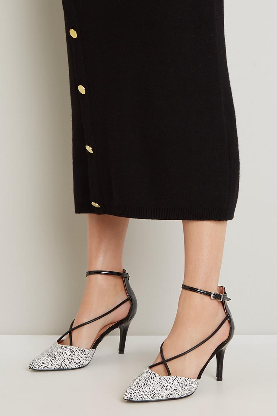 Cecilia Ankle Strap Pointed Shoe