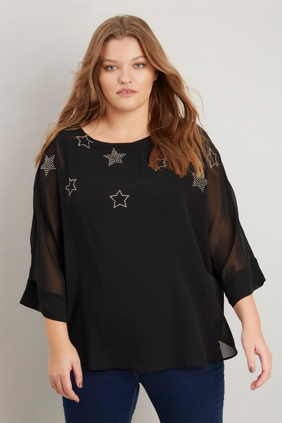 Curve Placement Star Overlayer Top