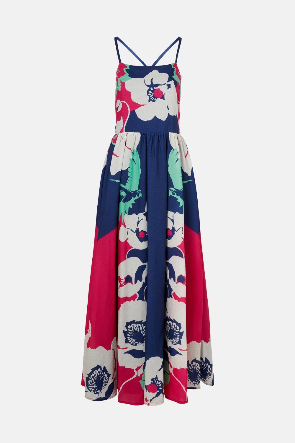 oasis mirror flower dress