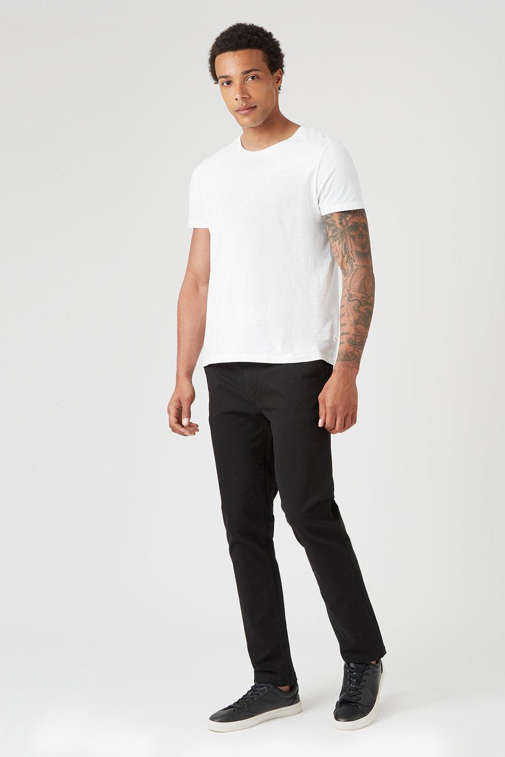 Trousers | Slim Black Chino | Burton