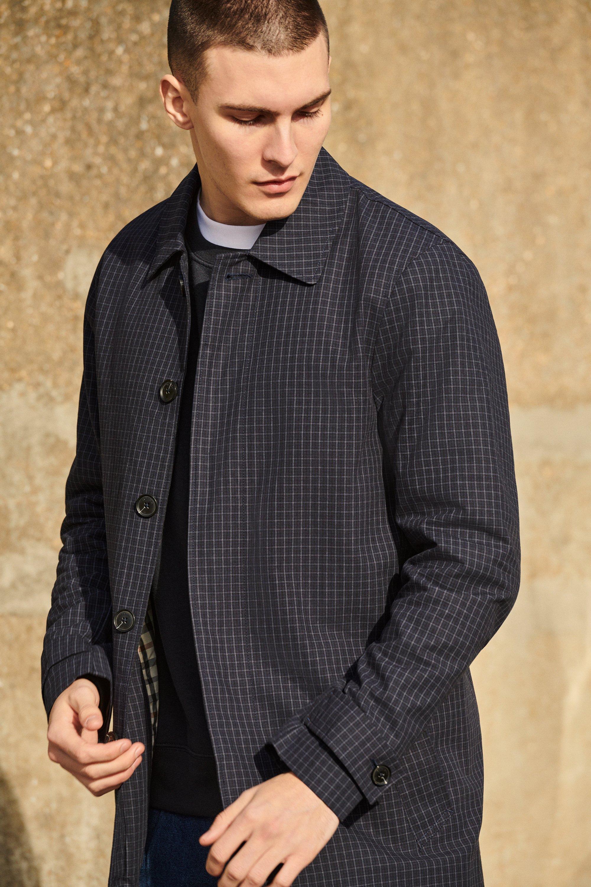 Jackets & Coats | Checked Black Mac | Burton