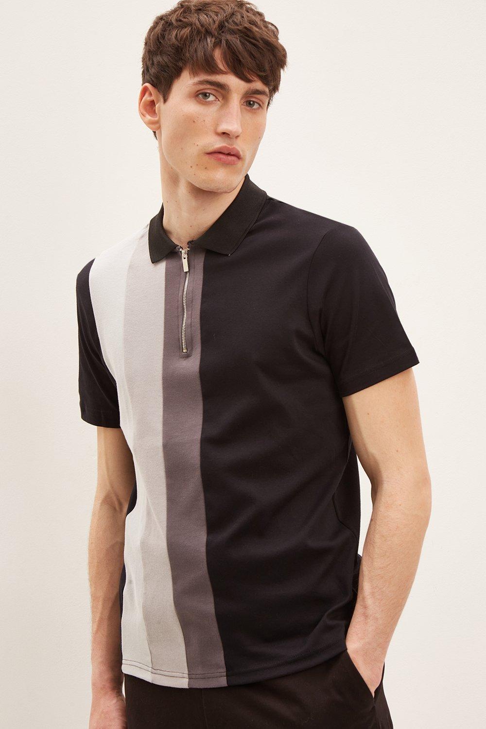 Polos | Vertical Ombre Stripe Polo Shirt | Burton