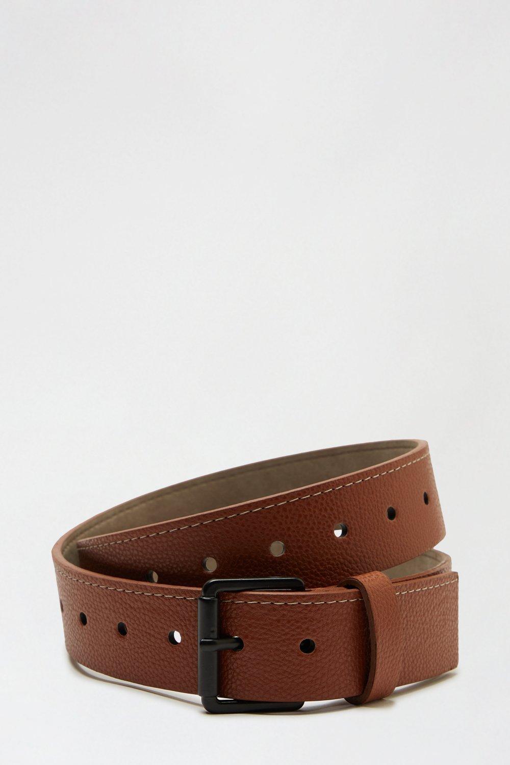 Belts | Tan Double Keeper Belt | Burton