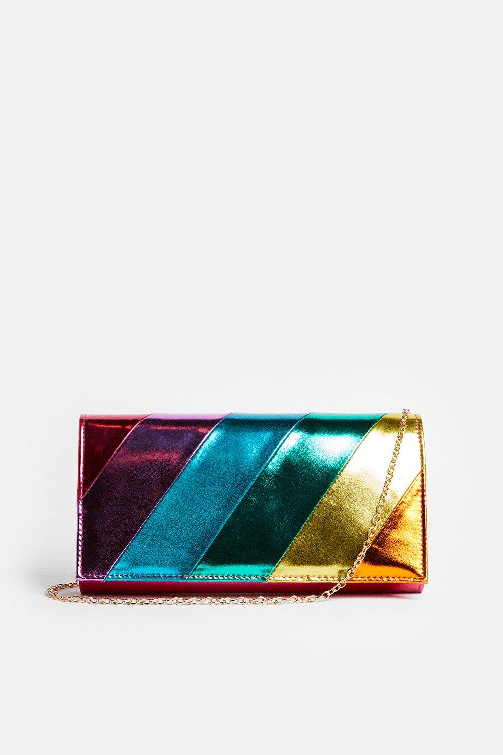 Rainbow Clutch Bag