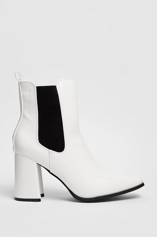 NastyGal A Walk in the Park Chelsea Heeled Boots 3