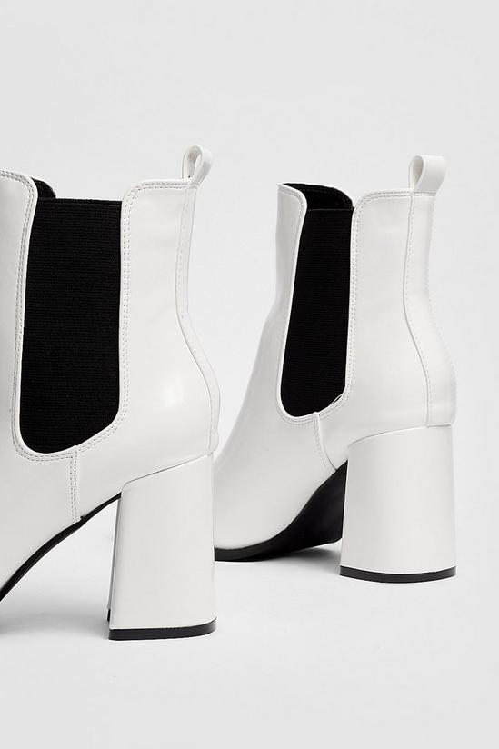 NastyGal A Walk in the Park Chelsea Heeled Boots 4