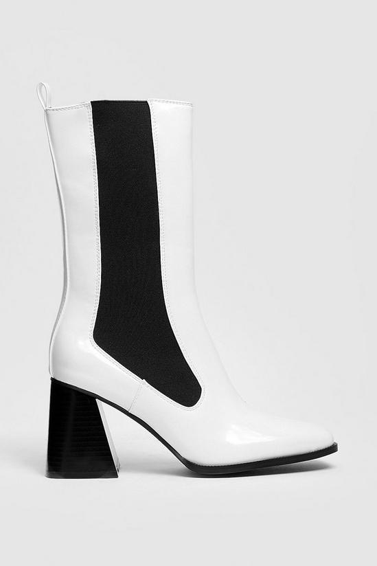 NastyGal Chelseas the Day Calf-High Heeled Boots 3
