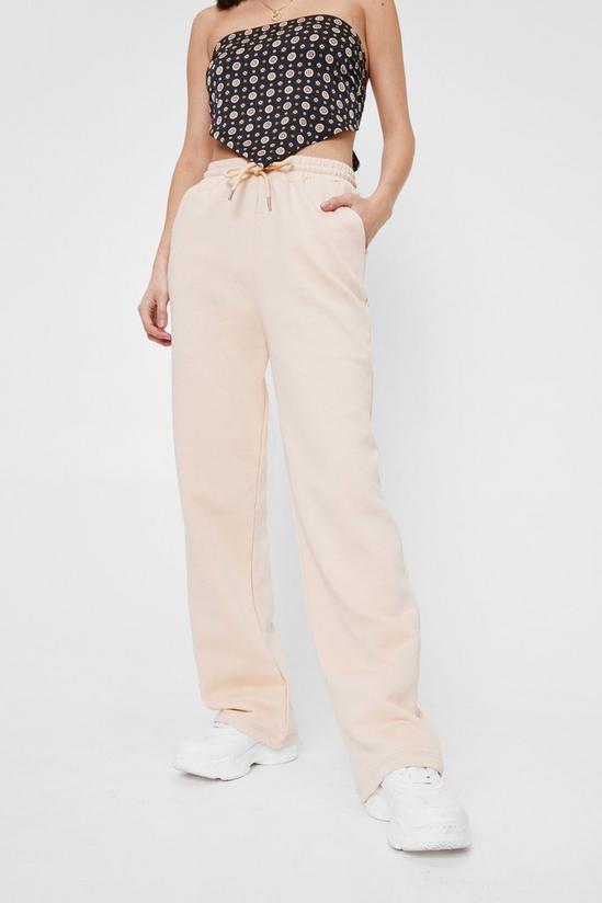 NastyGal Obsessed With You Wide-Leg Joggers 2