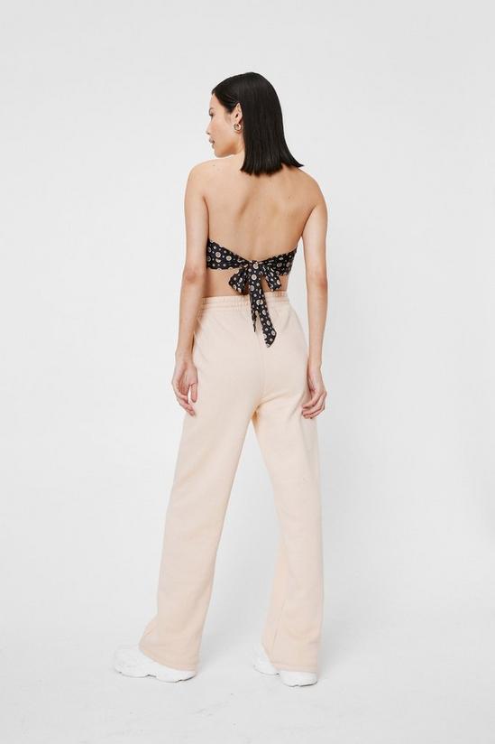NastyGal Obsessed With You Wide-Leg Joggers 4