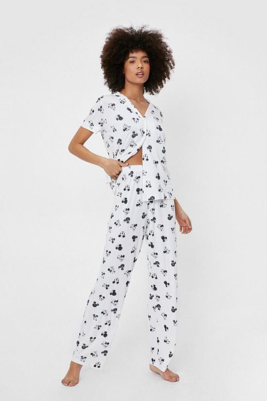 NastyGal Disney Mickey Mouse Graphic Pajama Pants 1