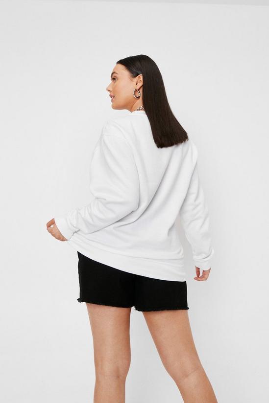 NastyGal Plus Size Absofuckinglutely Graphic Sweatshirt 4