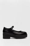 NastyGal Faux Leather Platform Mary Jane Shoes thumbnail 1
