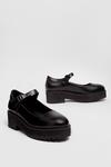 NastyGal Faux Leather Platform Mary Jane Shoes thumbnail 2