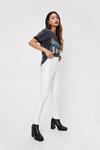 NastyGal Petite Faux Leather High Waisted Trousers thumbnail 3