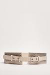NastyGal Faux Leather Studded Buckle Belt thumbnail 3