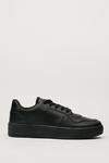 NastyGal Faux Leather Padded Ankle Lace Up Sneakers thumbnail 3