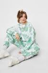 NastyGal Get Into the Groove Oversized Tie Dye Lounge Set thumbnail 2