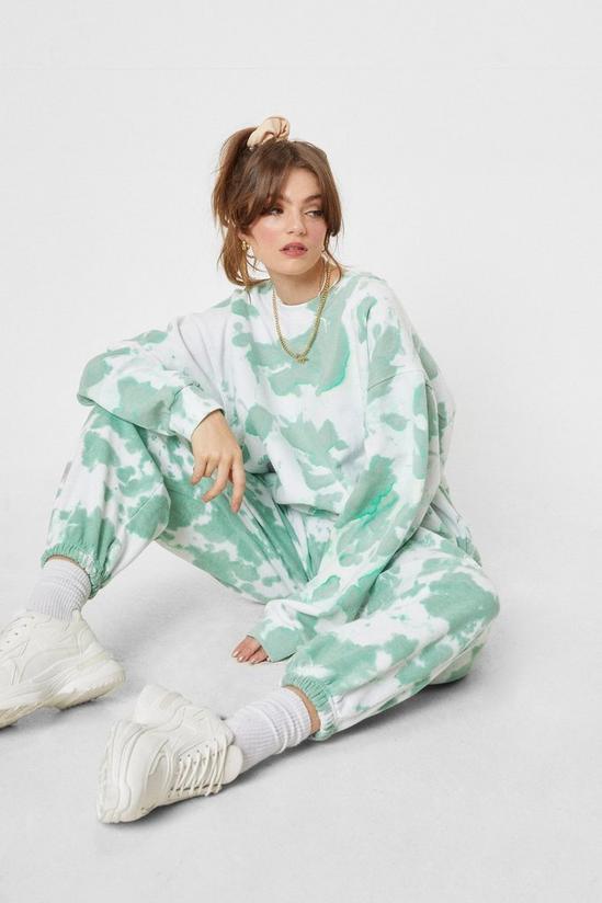 NastyGal Get Into the Groove Oversized Tie Dye Lounge Set 2