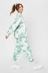 NastyGal Get Into the Groove Oversized Tie Dye Lounge Set thumbnail 3