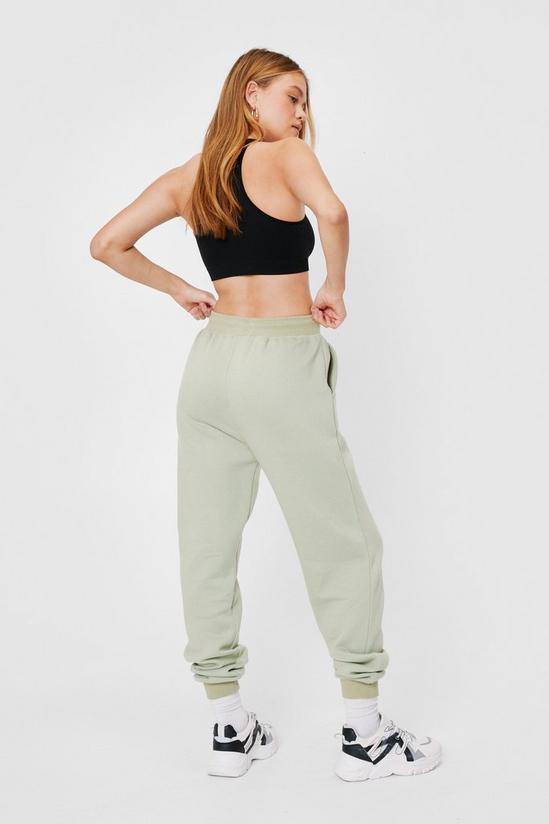 NastyGal Active Society Embroidered Graphic Joggers 4