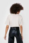 NastyGal Johnny Cash Show Cropped Graphic T-Shirt thumbnail 4