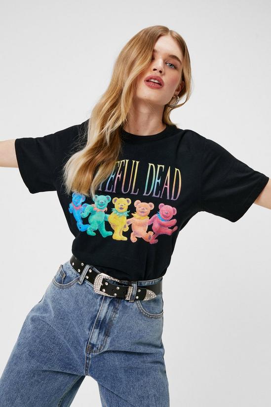 NastyGal Grateful Dead Relaxed Graphic Band T-Shirt 3