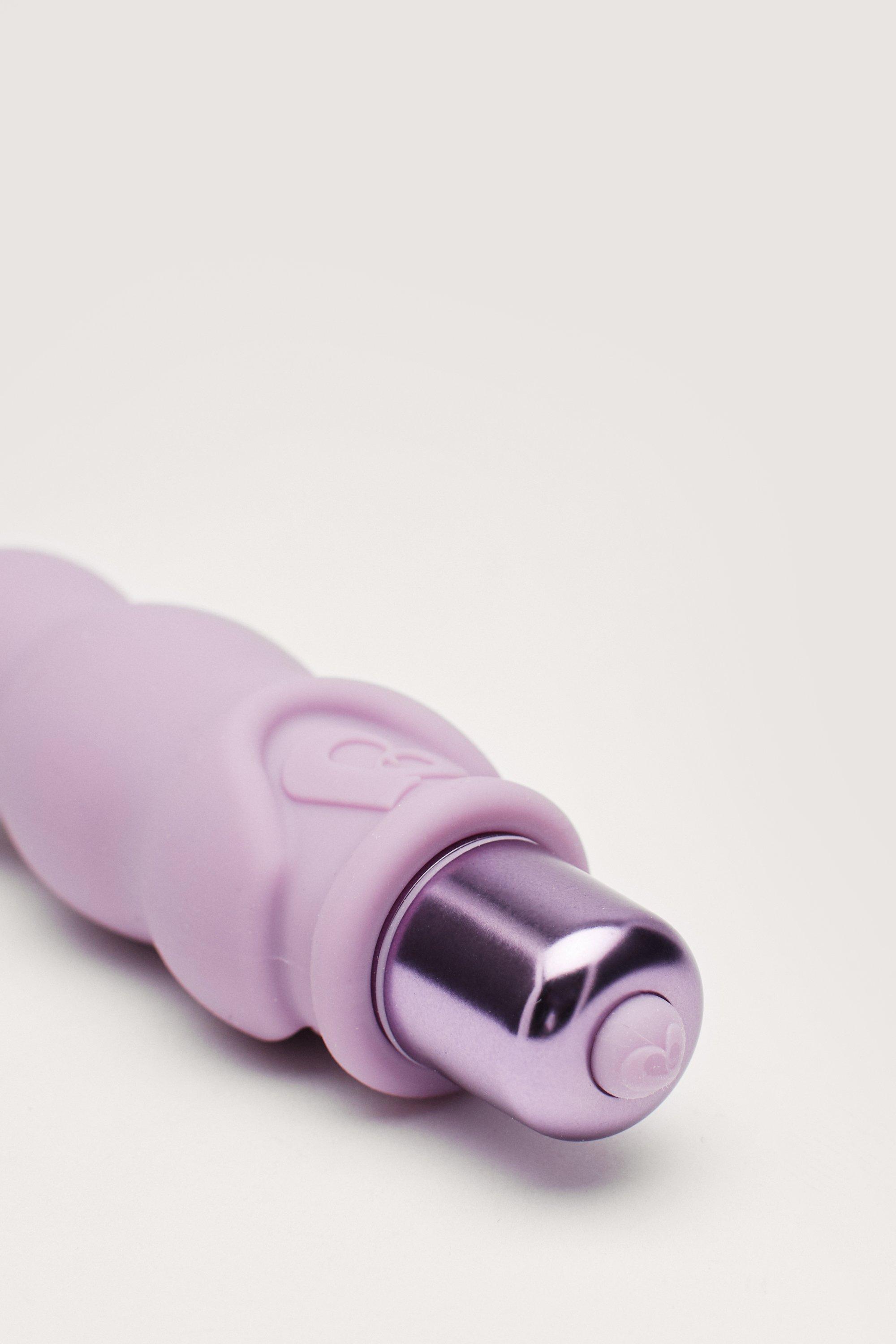 10 Speed Silicone Ribbed Bullet Vibrator Sex Toy | Boohoo UK