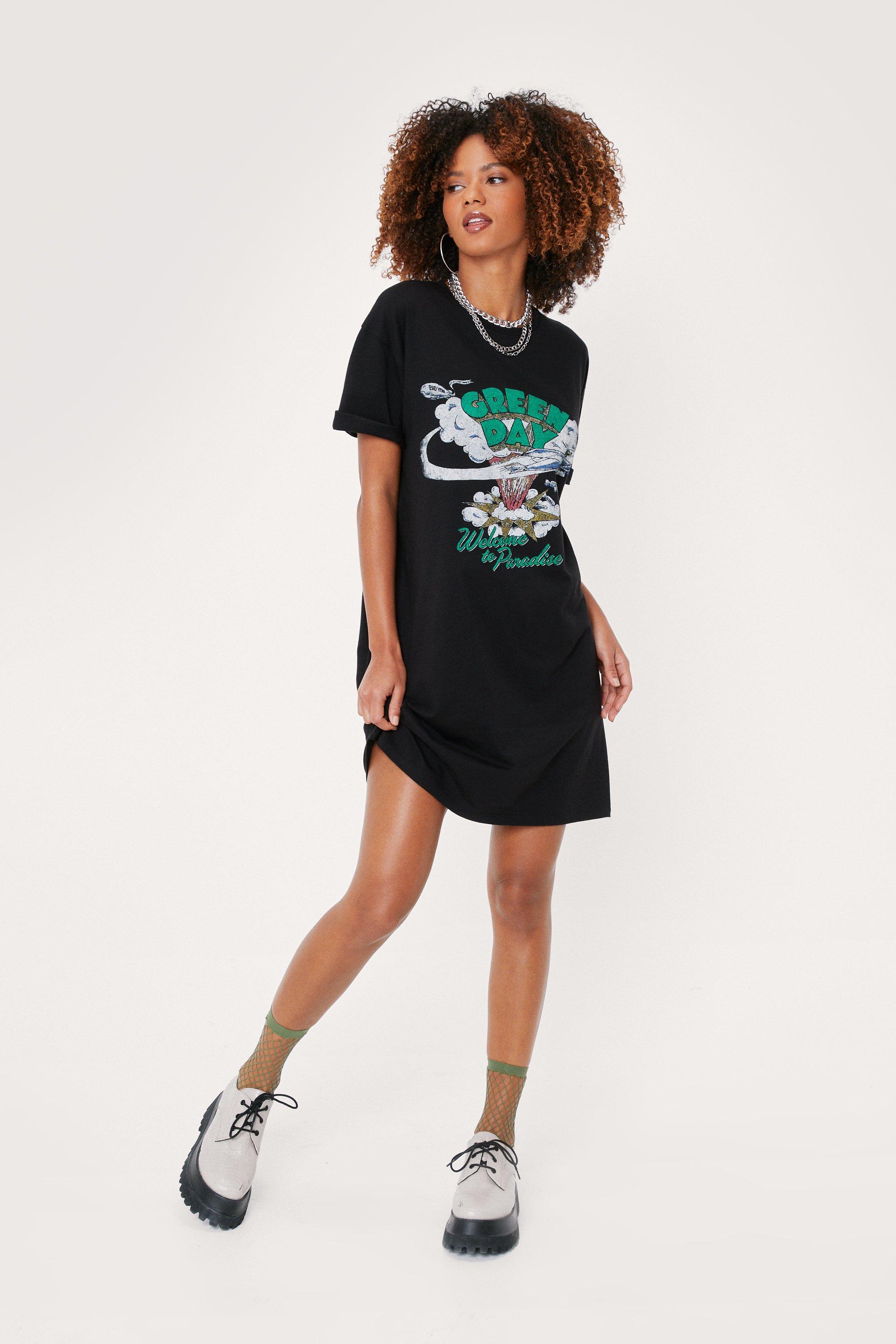 Concert t hot sale shirt dress