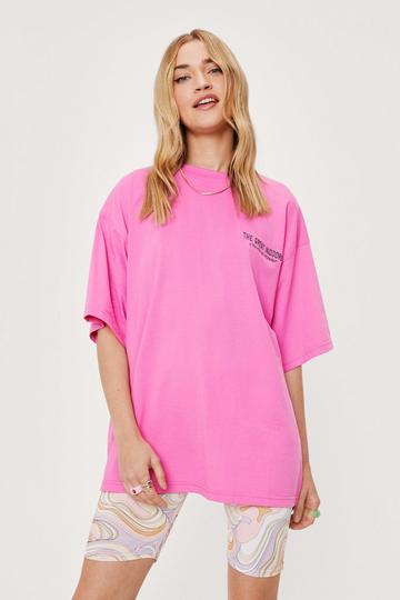 The Great Indoors Embroidered T-Shirt pink