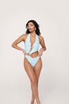 NastyGal O Ring Detail Cut Out Swimsuit thumbnail 1