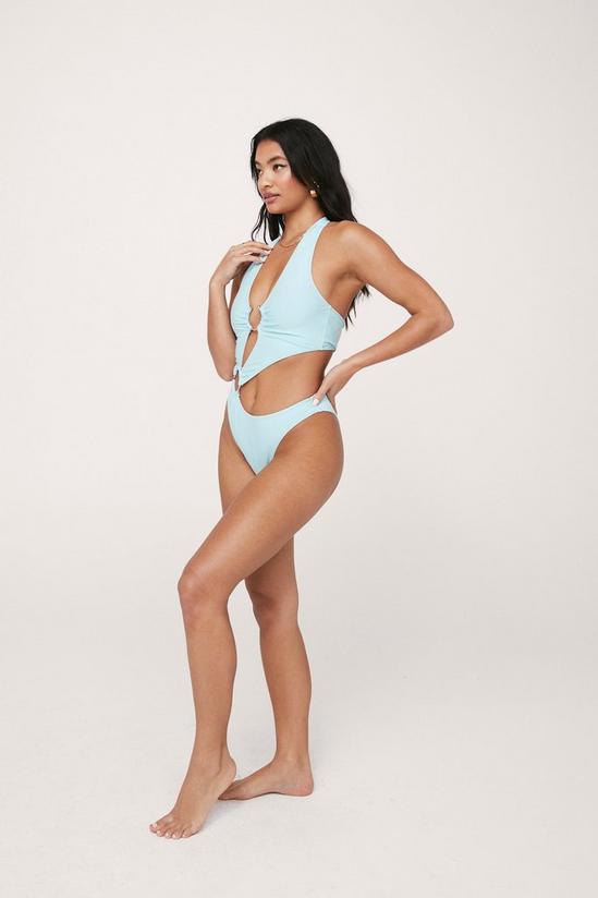NastyGal O Ring Detail Cut Out Swimsuit 3
