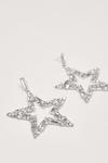 NastyGal Diamante Star Earrings and Pouch Set thumbnail 4