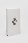 NastyGal The Fuck It List Graphic Lined Notebook thumbnail 3