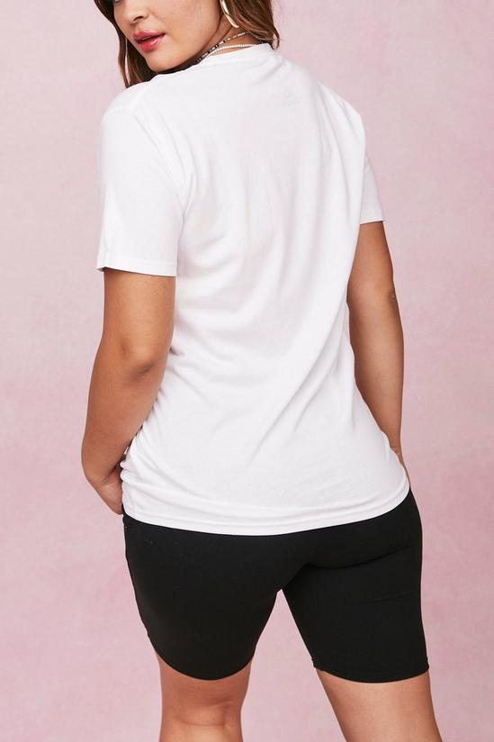 NastyGal Plus Size Prince Graphic Band T-Shirt 4