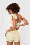 NastyGal Broderie Anglaise Ruffle Strappy Crop Top thumbnail 4