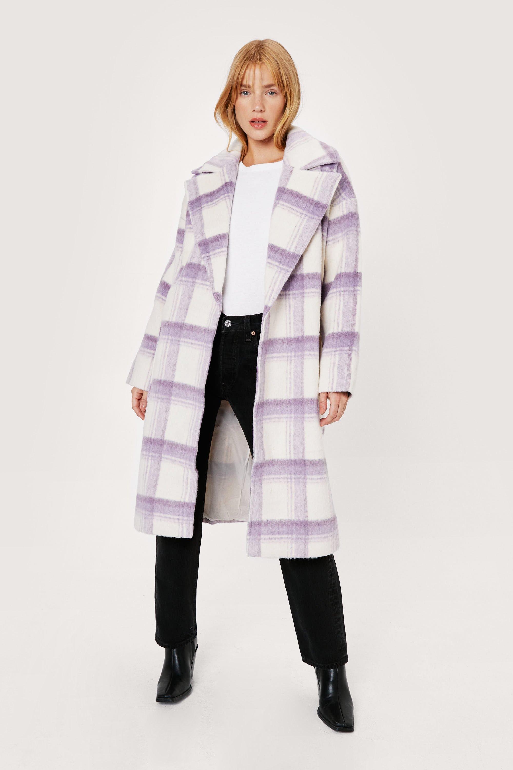 Petite 2024 purple coat