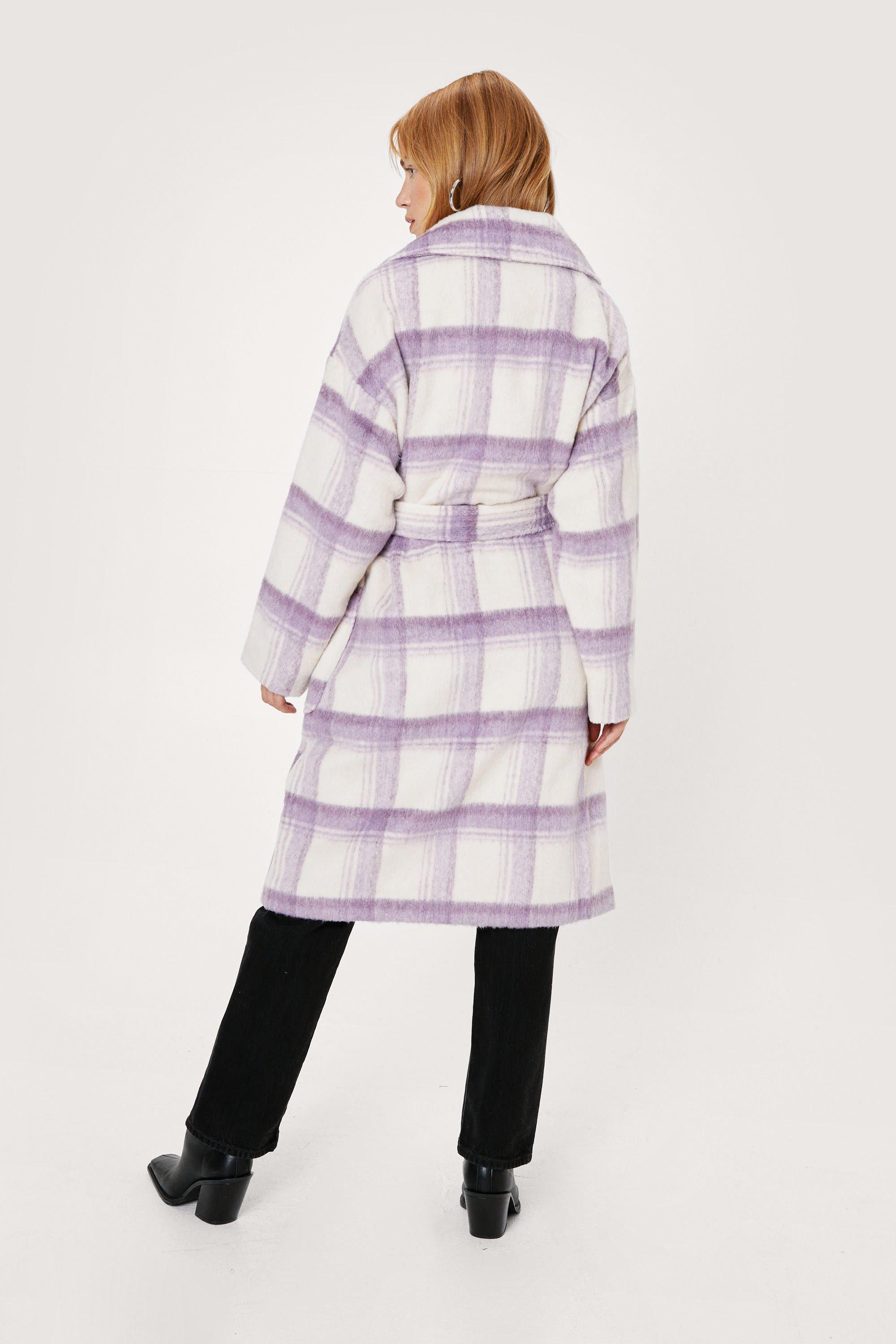 Purple sale petite coat