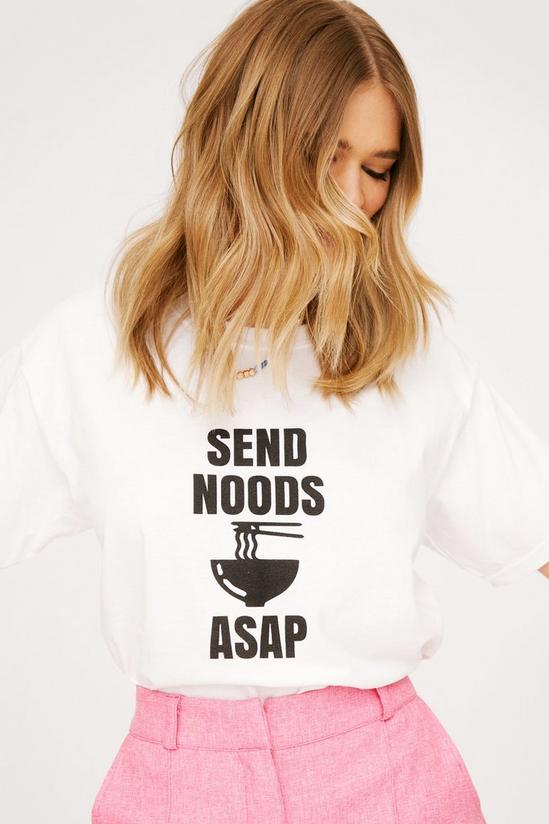 NastyGal Send Noods ASAP Short Sleeve Graphic T-Shirt 3