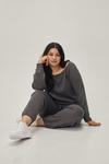 NastyGal Plus Size Off Shoulder Knitted Lounge Set thumbnail 1