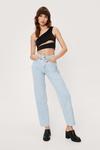 NastyGal One Shoulder Cut Out Crop Top thumbnail 3
