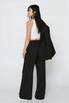 NastyGal Tailored Pleat Front Wide Leg Suit Trousers thumbnail 4