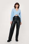 NastyGal Twist Front Long Sleeve Cropped Jumper thumbnail 2