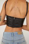 NastyGal Real Leather Studded Strappy Bralette thumbnail 4