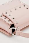 NastyGal Patent Faux Leather Studded Crossbody Bag thumbnail 2