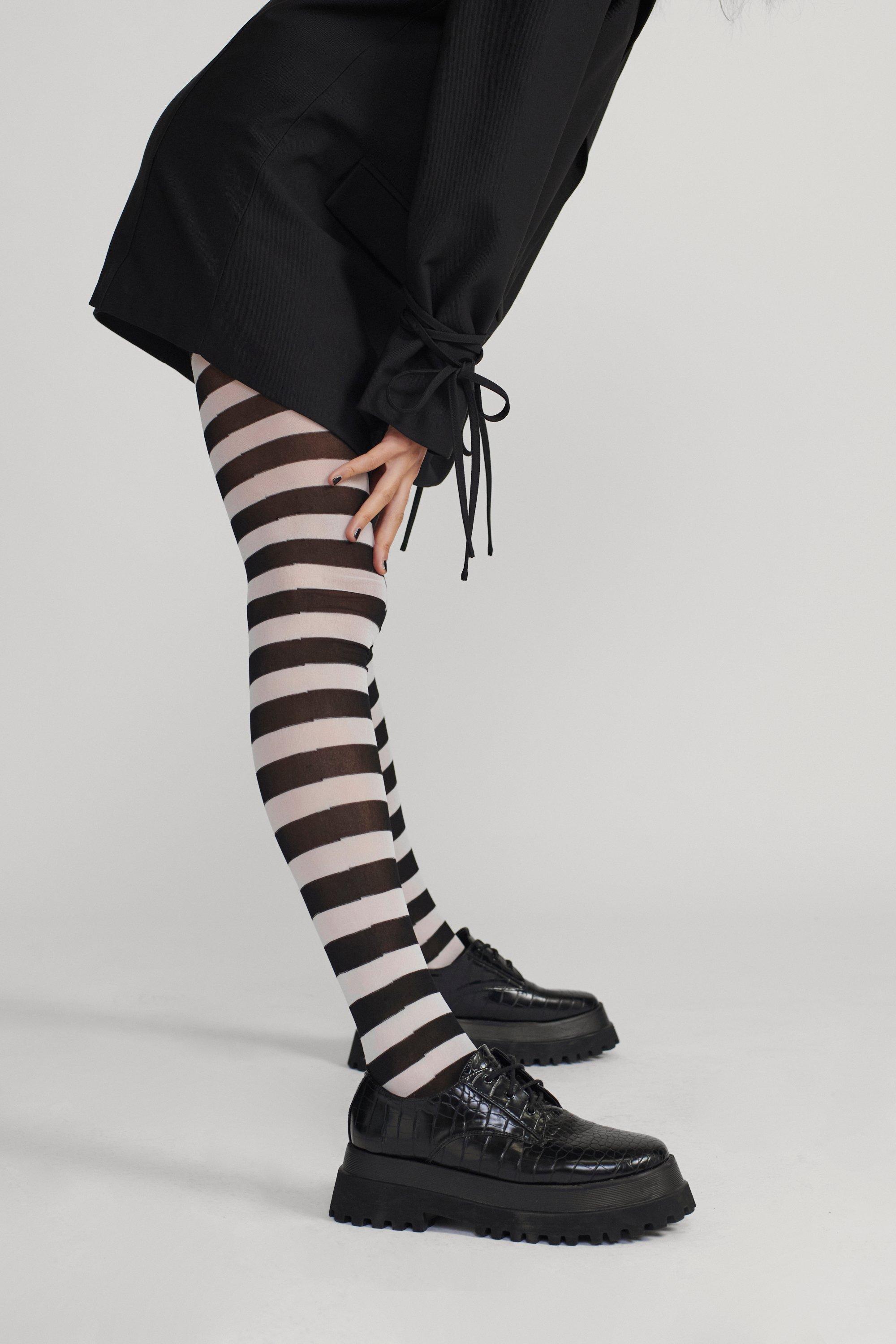 Striped tights clearance uk