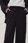 NastyGal Pleated Wide Leg Suit Trousers thumbnail 2