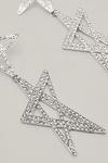NastyGal Diamante Star Drop Earrings thumbnail 2