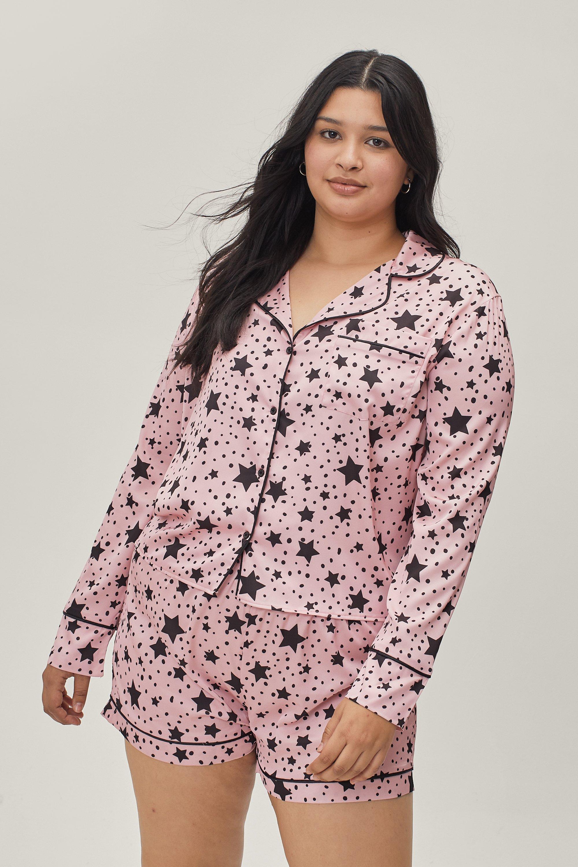 Boohoo plus size nightwear sale