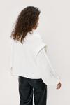 NastyGal Oversized Cable Knit Batwing Sleeve Jumper thumbnail 4